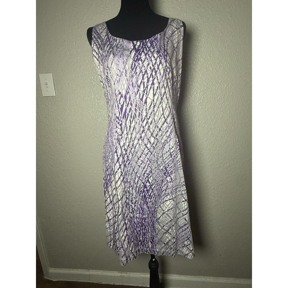 Sergio Volpi "Rapallo" Geometric vintage Print Dress size 8 – Made in Italy